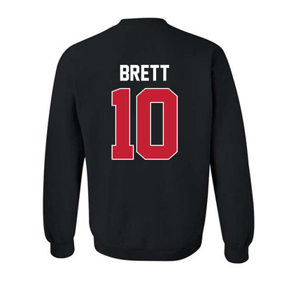 Ferris State - NCAA Football : Taariik Brett - Classic Shersey Crewneck Sweatshirt-1