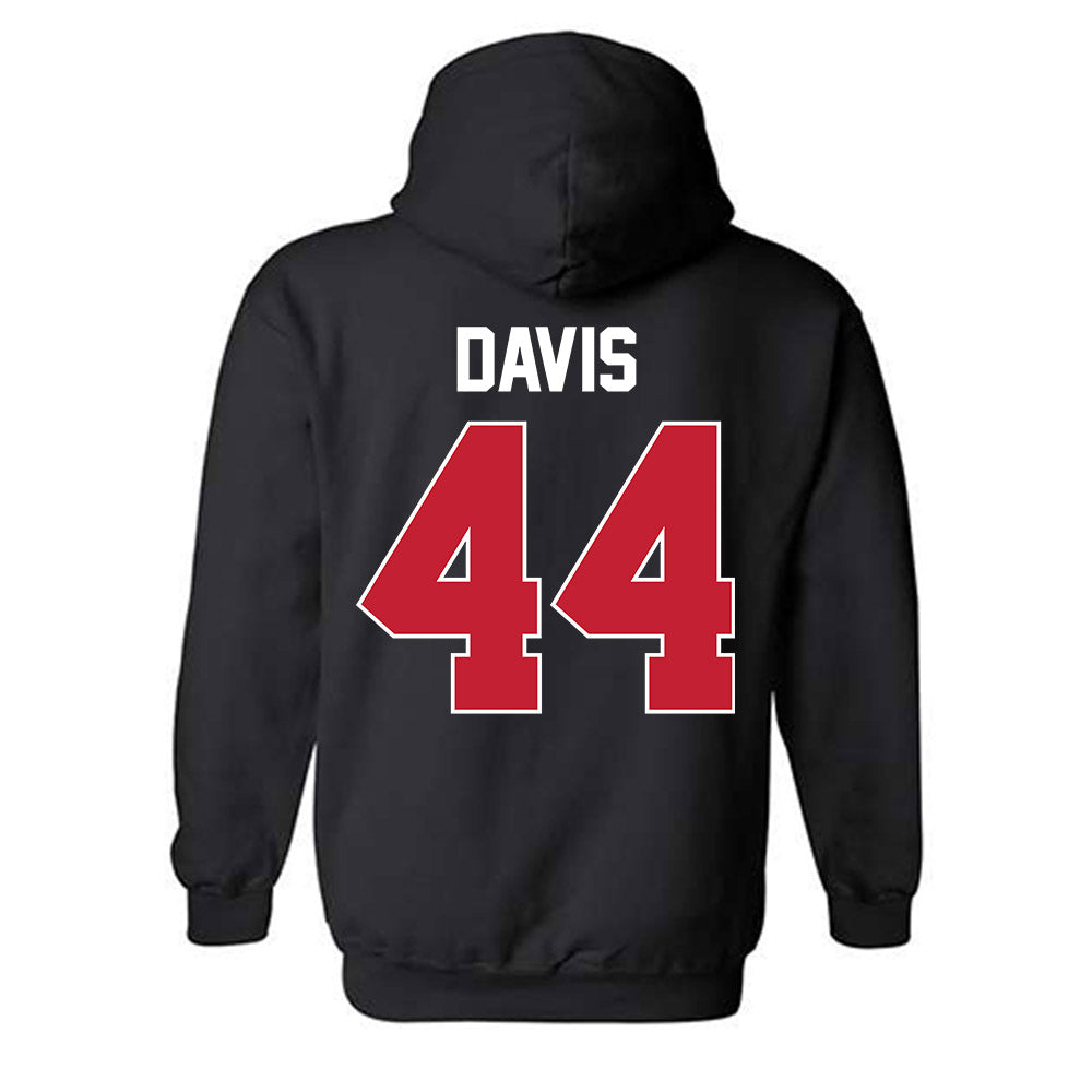 Ferris State - NCAA Football : Kailib Davis - Classic Shersey Hooded Sweatshirt-1