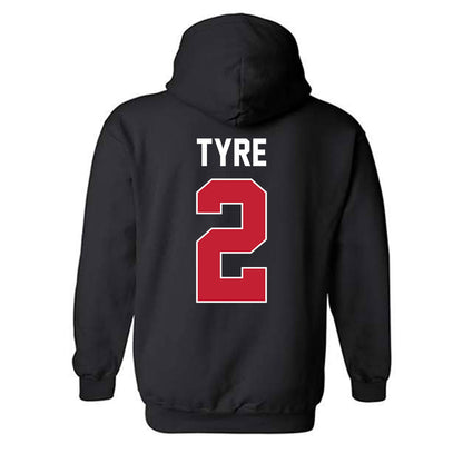 Ferris State - NCAA Football : Kelby Tyre - Classic Shersey Hooded Sweatshirt-1