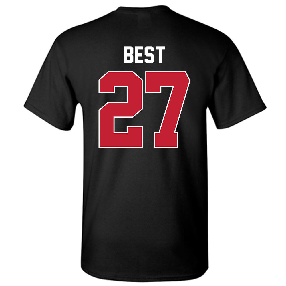 Ferris State - NCAA Men's Ice Hockey : Gavin Best - Classic Shersey T-Shirt-1