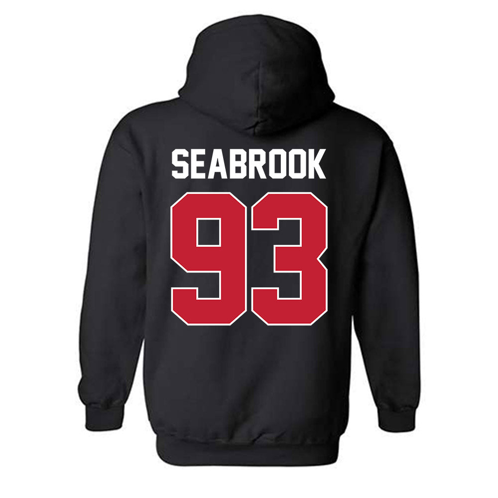 Ferris State - NCAA Football : Erick Seabrook - Classic Shersey Hooded Sweatshirt-1