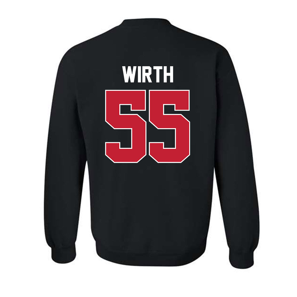 Ferris State - NCAA Women's Basketball : Alyssa Wirth - Classic Shersey Crewneck Sweatshirt-1