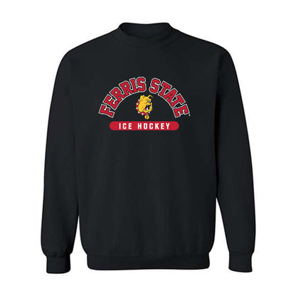 Ferris State - NCAA Men's Ice Hockey : Hobie Hedquist - Classic Shersey Crewneck Sweatshirt-0