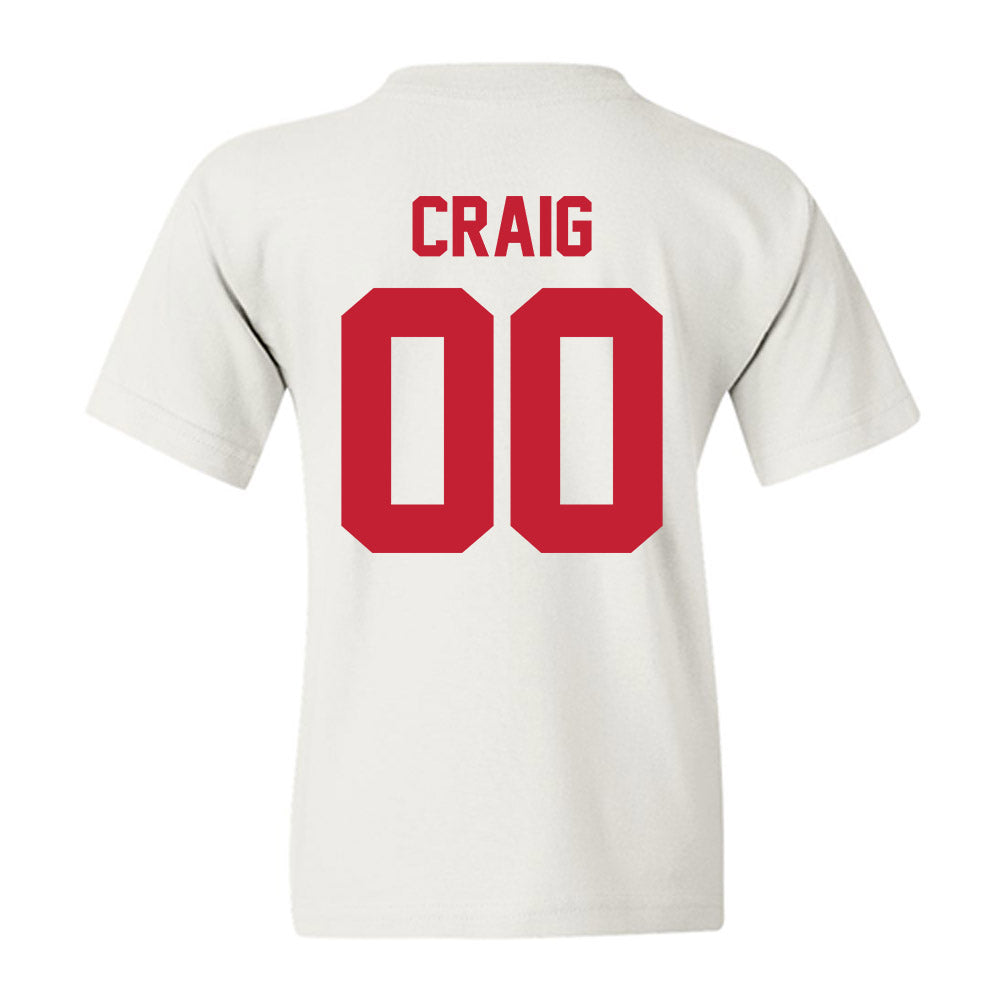 Ferris State - NCAA Football : Theotis Craig - Classic Shersey Youth T-Shirt-1