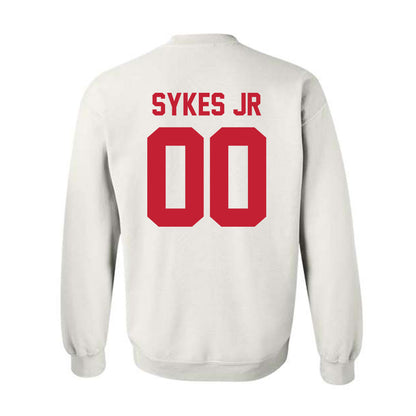 Ferris State - NCAA Football : Will Sykes Jr - Classic Shersey Crewneck Sweatshirt-1