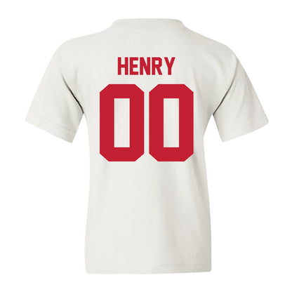 Ferris State - NCAA Football : Harkym Henry - Classic Shersey Youth T-Shirt-1