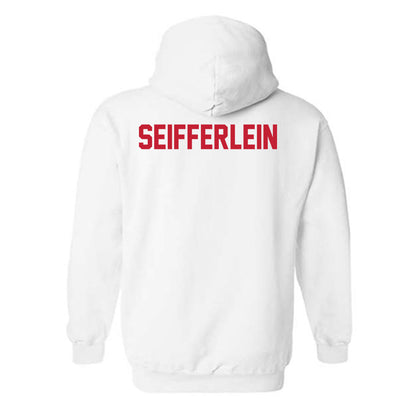 Ferris State - NCAA Men's Track & Field : Lucas Seifferlein - Classic Shersey Hooded Sweatshirt-1
