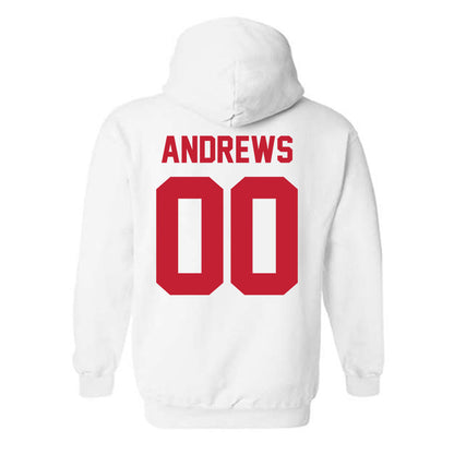 Ferris State - NCAA Football : Logan Andrews - Classic Shersey Hooded Sweatshirt-1