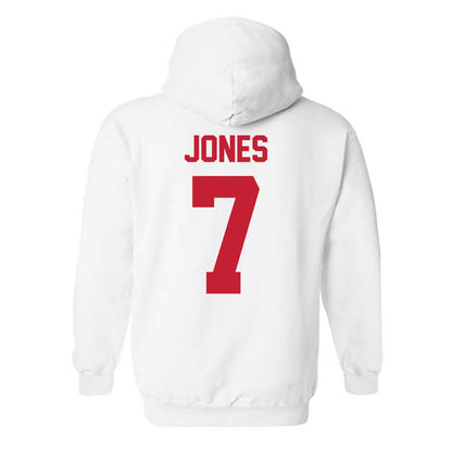 Ferris State - NCAA Football : Marcel Jones - Classic Shersey Hooded Sweatshirt-1