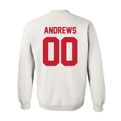 Ferris State - NCAA Football : Logan Andrews - Classic Shersey Crewneck Sweatshirt-1