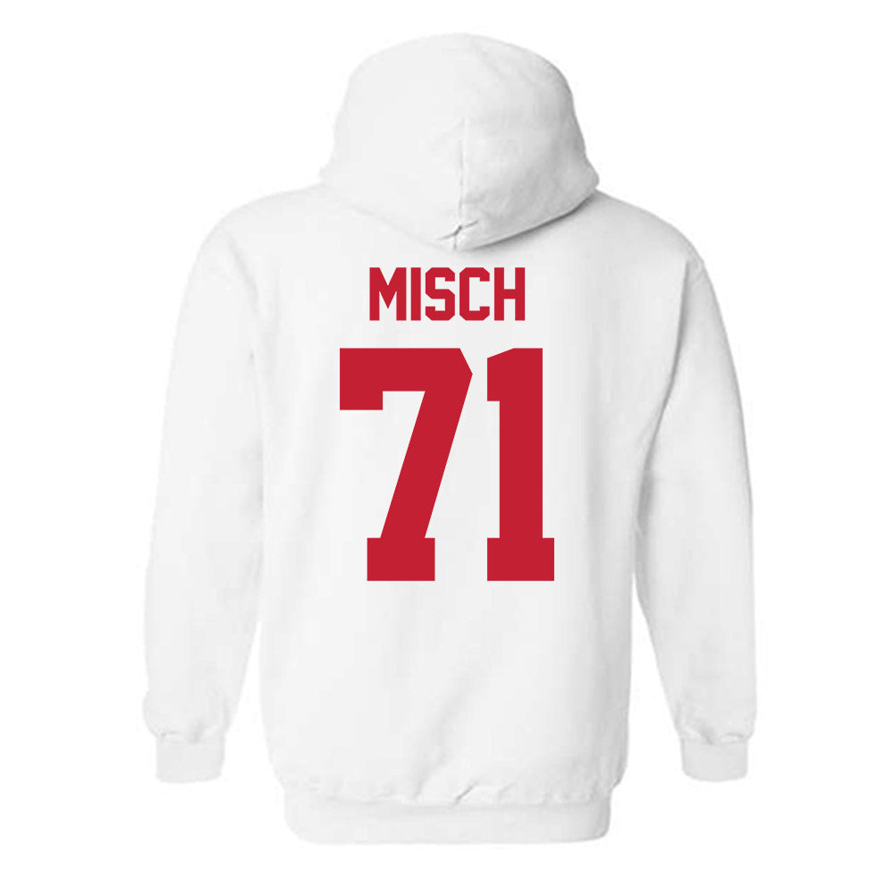 Ferris State - NCAA Football : Matthew Misch - Classic Shersey Hooded Sweatshirt-1