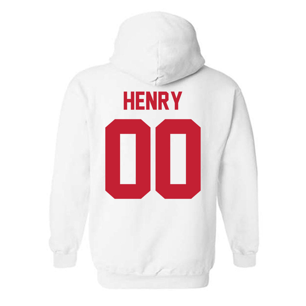 Ferris State - NCAA Football : Harkym Henry - Classic Shersey Hooded Sweatshirt-1