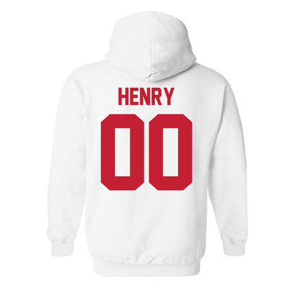 Ferris State - NCAA Football : Harkym Henry - Classic Shersey Hooded Sweatshirt-1