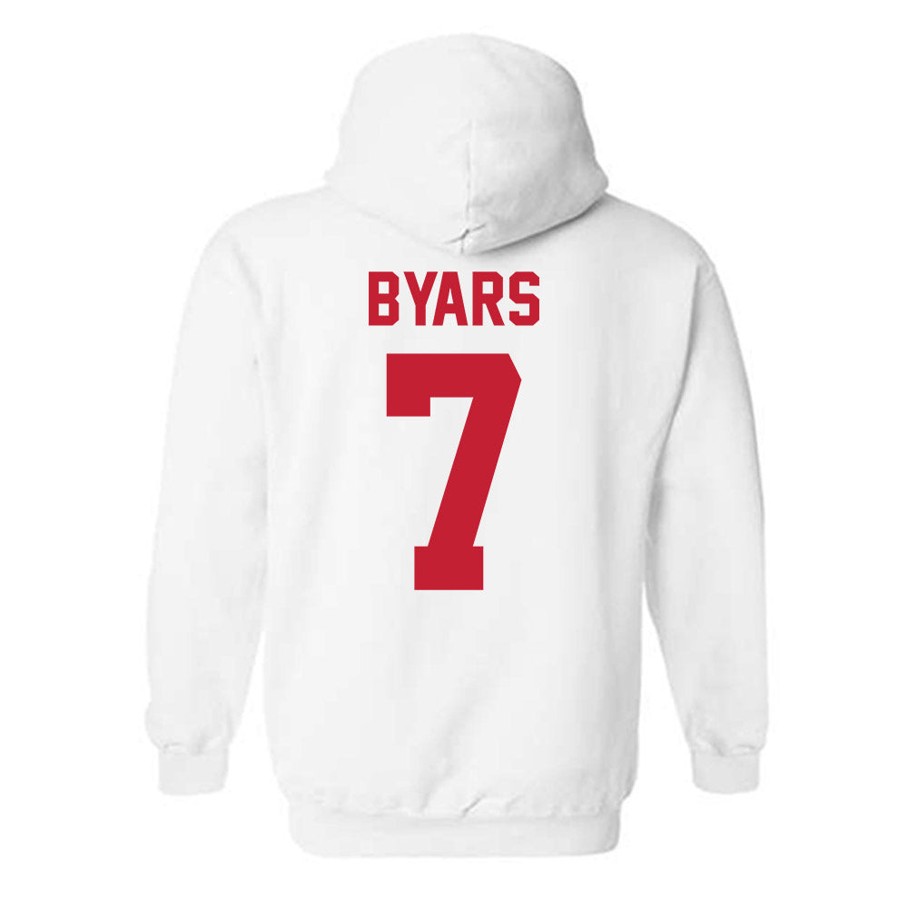 Ferris State - NCAA Football : Zay Byars - Classic Shersey Hooded Sweatshirt-1