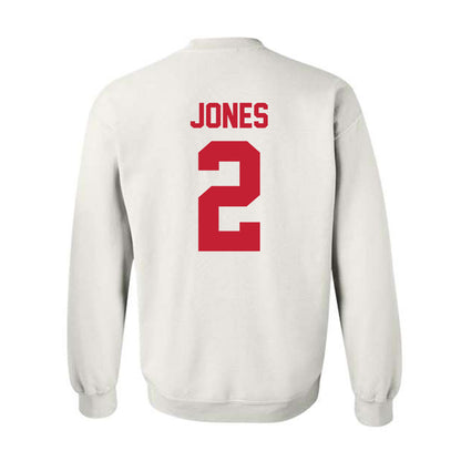 Ferris State - NCAA Football : Daviere Jones - Classic Shersey Crewneck Sweatshirt-1