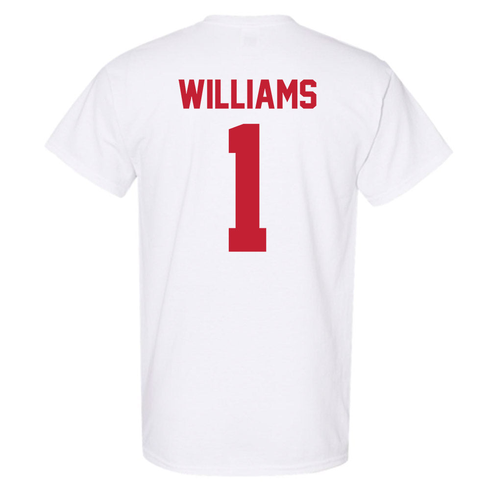 Ferris State - NCAA Men's Basketball : David Williams - Classic Shersey T-Shirt-1