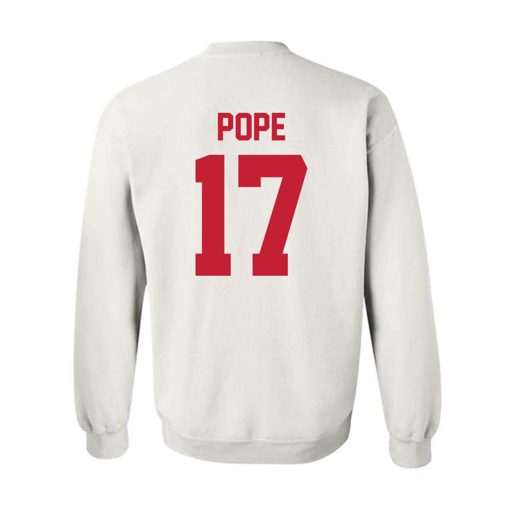 Ferris State - NCAA Football : Quentin Pope - Classic Shersey Crewneck Sweatshirt-1