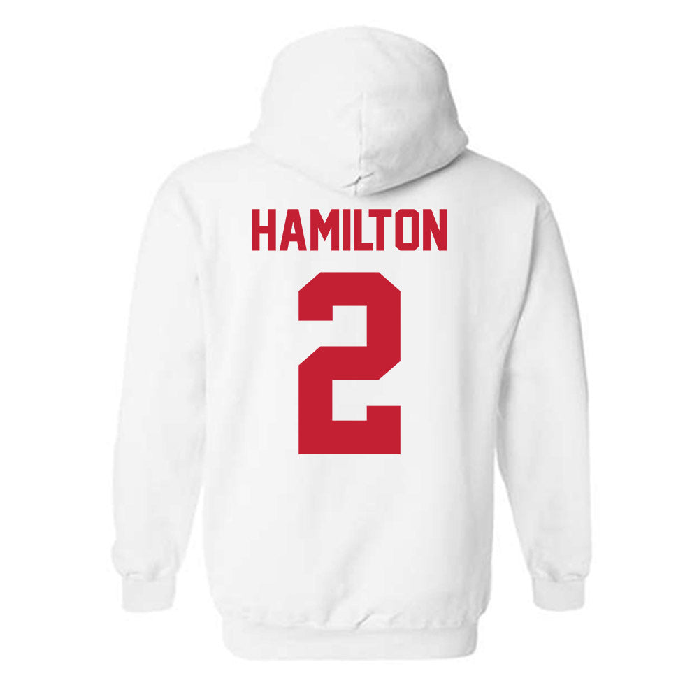 Ferris State - NCAA Men's Basketball : Tyler Hamilton - Classic Shersey Hooded Sweatshirt-1