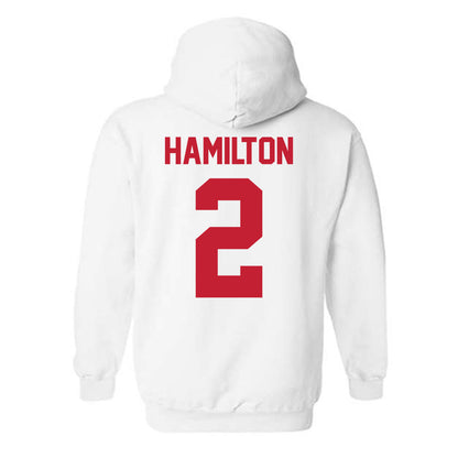 Ferris State - NCAA Men's Basketball : Tyler Hamilton - Classic Shersey Hooded Sweatshirt-1