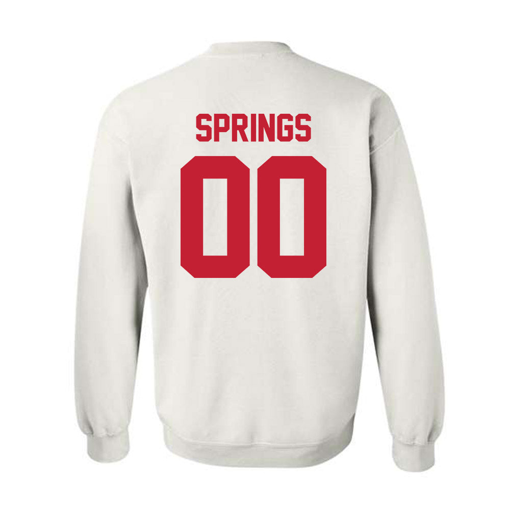 Ferris State - NCAA Football : Alex Springs - Classic Shersey Crewneck Sweatshirt-1