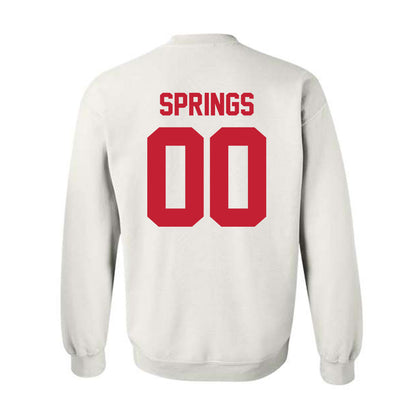 Ferris State - NCAA Football : Alex Springs - Classic Shersey Crewneck Sweatshirt-1