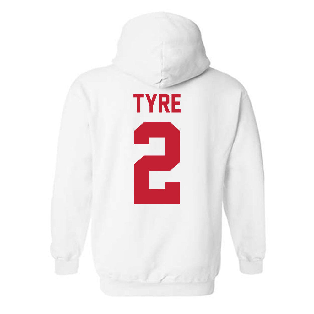 Ferris State - NCAA Football : Kelby Tyre - Classic Shersey Hooded Sweatshirt-1