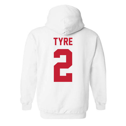 Ferris State - NCAA Football : Kelby Tyre - Classic Shersey Hooded Sweatshirt-1