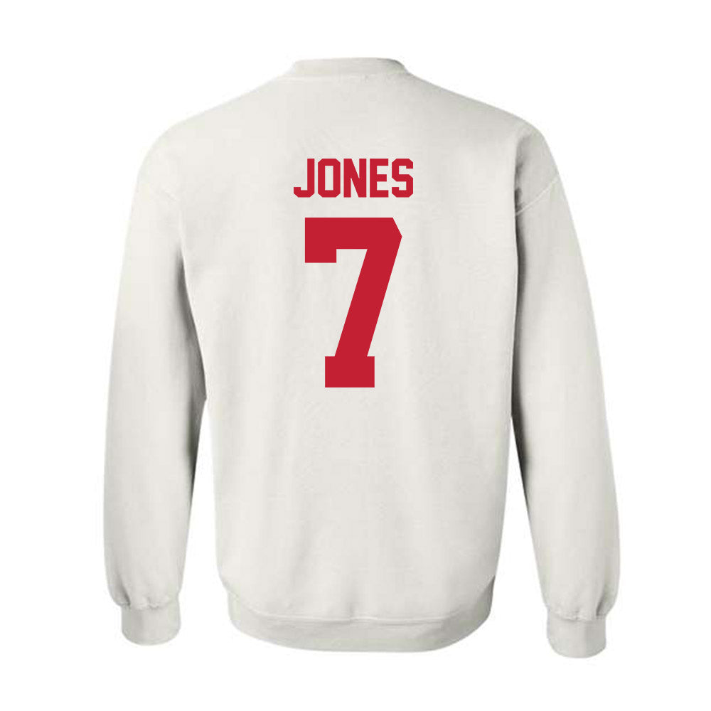 Ferris State - NCAA Football : Marcel Jones - Classic Shersey Crewneck Sweatshirt-1