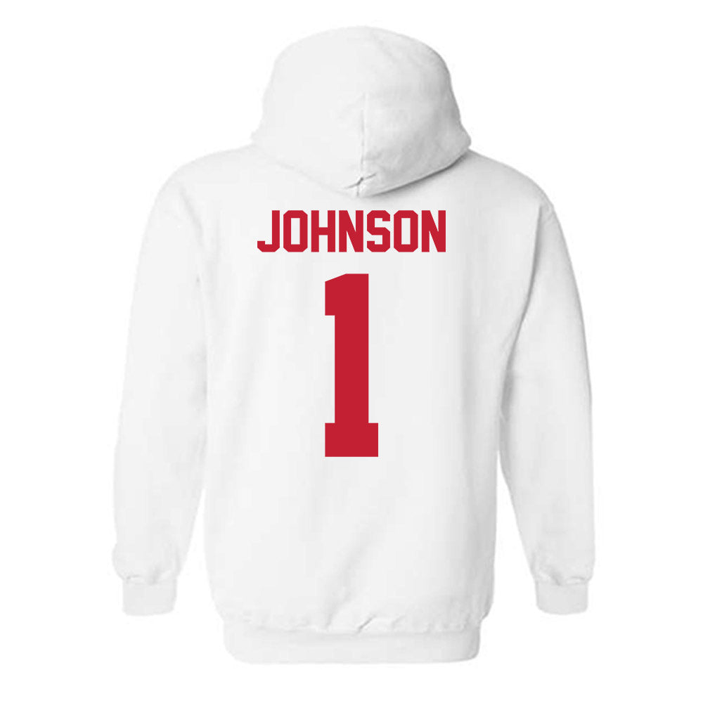 Ferris State - NCAA Football : Jalen Johnson - Classic Shersey Hooded Sweatshirt-1