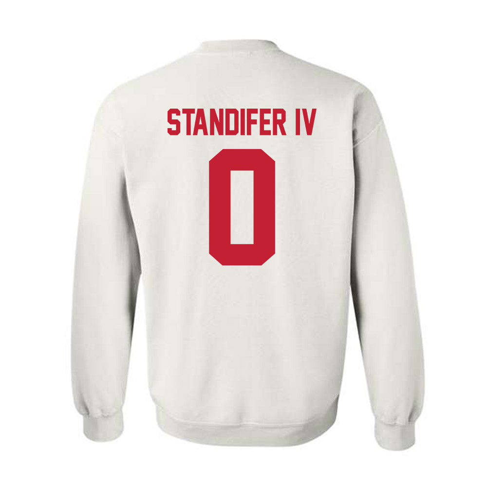 Ferris State - NCAA Football : Milton Standifer IV - Classic Shersey Crewneck Sweatshirt-1