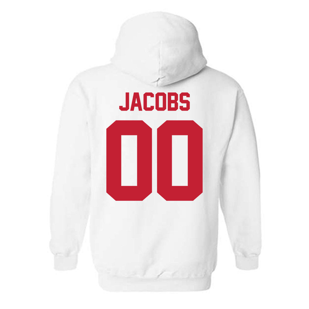 Ferris State - NCAA Football : Tre’vareiez Jacobs - Classic Shersey Hooded Sweatshirt-1