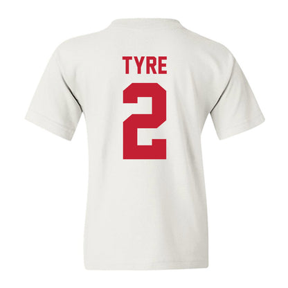 Ferris State - NCAA Football : Kelby Tyre - Classic Shersey Youth T-Shirt-1