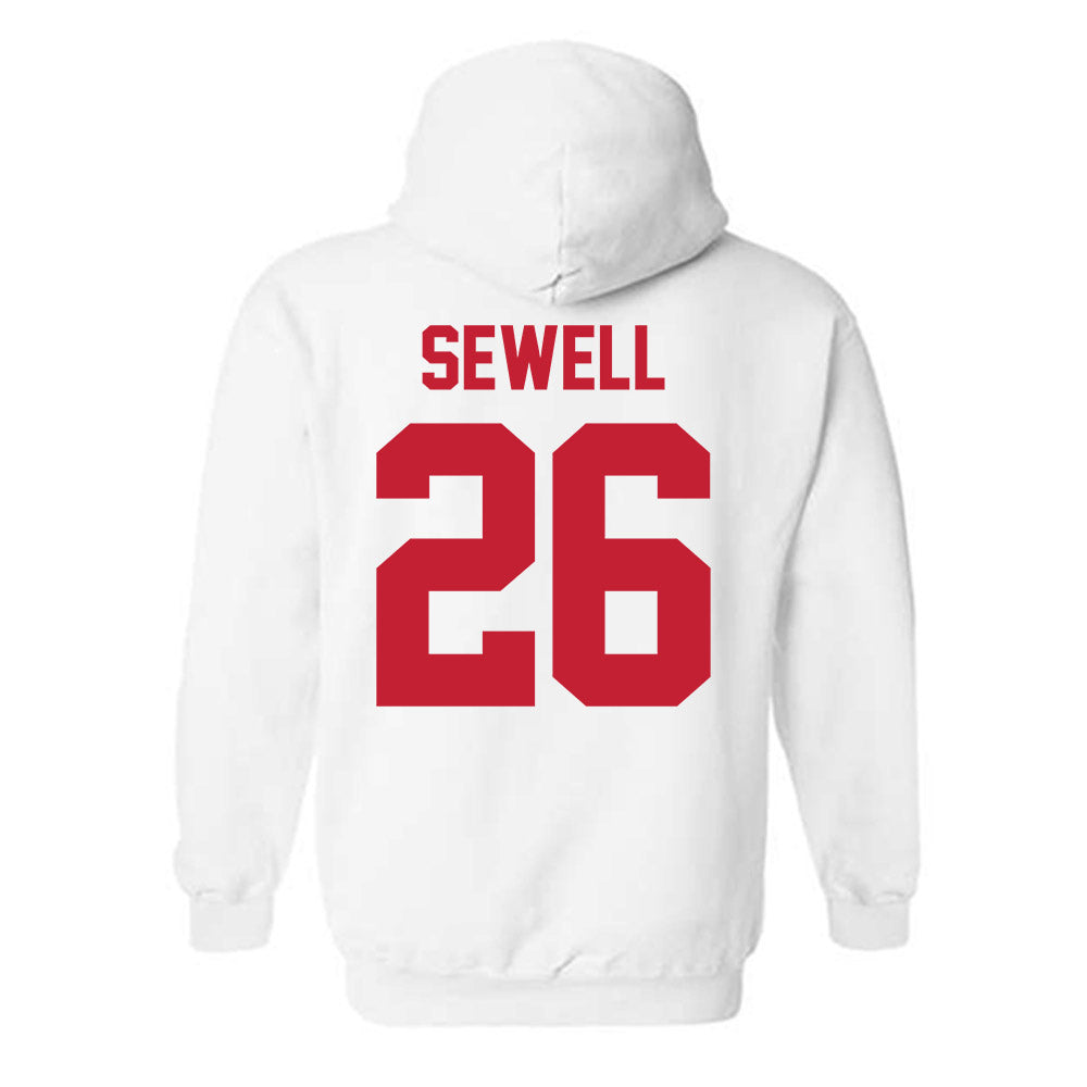 Ferris State - NCAA Football : JJ Sewell - Classic Shersey Hooded Sweatshirt-1