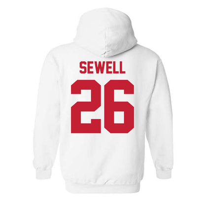 Ferris State - NCAA Football : JJ Sewell - Classic Shersey Hooded Sweatshirt-1