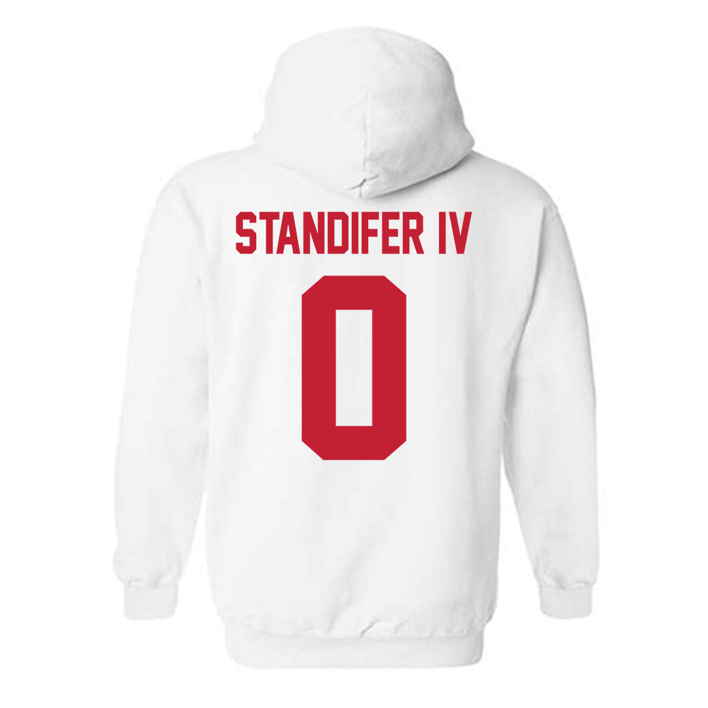 Ferris State - NCAA Football : Milton Standifer IV - Classic Shersey Hooded Sweatshirt-1