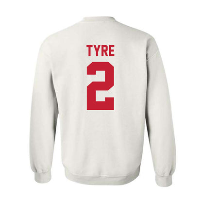 Ferris State - NCAA Football : Kelby Tyre - Classic Shersey Crewneck Sweatshirt-1