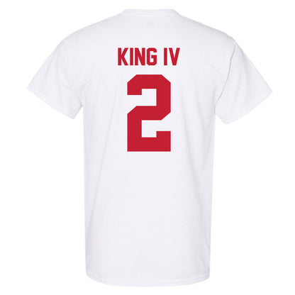 Ferris State - NCAA Football : Damion King IV - Classic Shersey T-Shirt-1