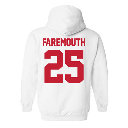 Ferris State - NCAA Men's Ice Hockey : Zach Faremouth - Classic Shersey Hooded Sweatshirt-1