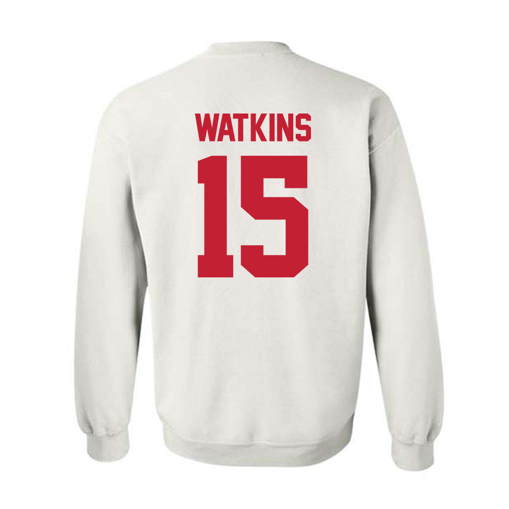 Ferris State - NCAA Football : Jerlaius Watkins - Classic Shersey Crewneck Sweatshirt-1