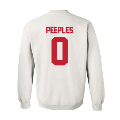 Ferris State - NCAA Football : Kevin Peeples - Classic Shersey Crewneck Sweatshirt-1