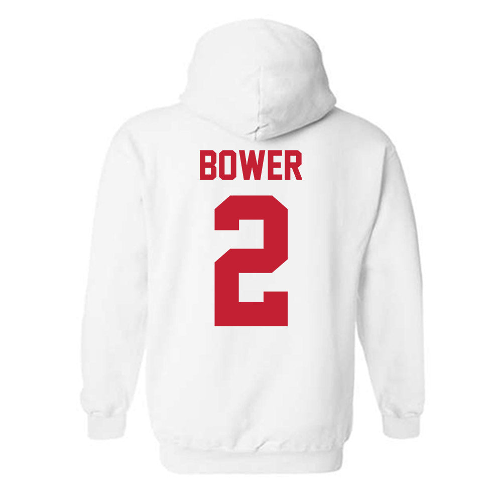 Ferris State - NCAA Football : Wyatt Bower - Classic Shersey Hooded Sweatshirt-1