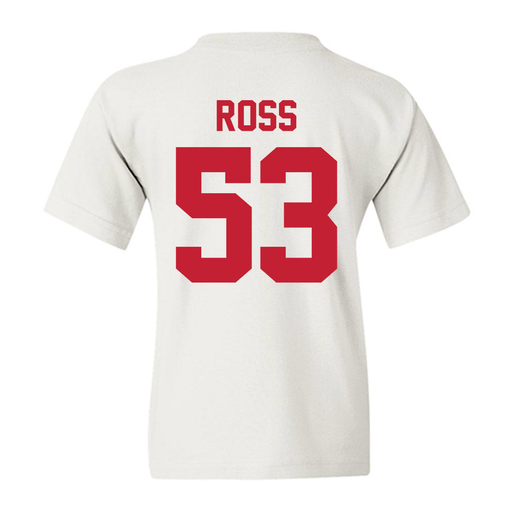 Ferris State - NCAA Football : Ryan Ross - Classic Shersey Youth T-Shirt-1