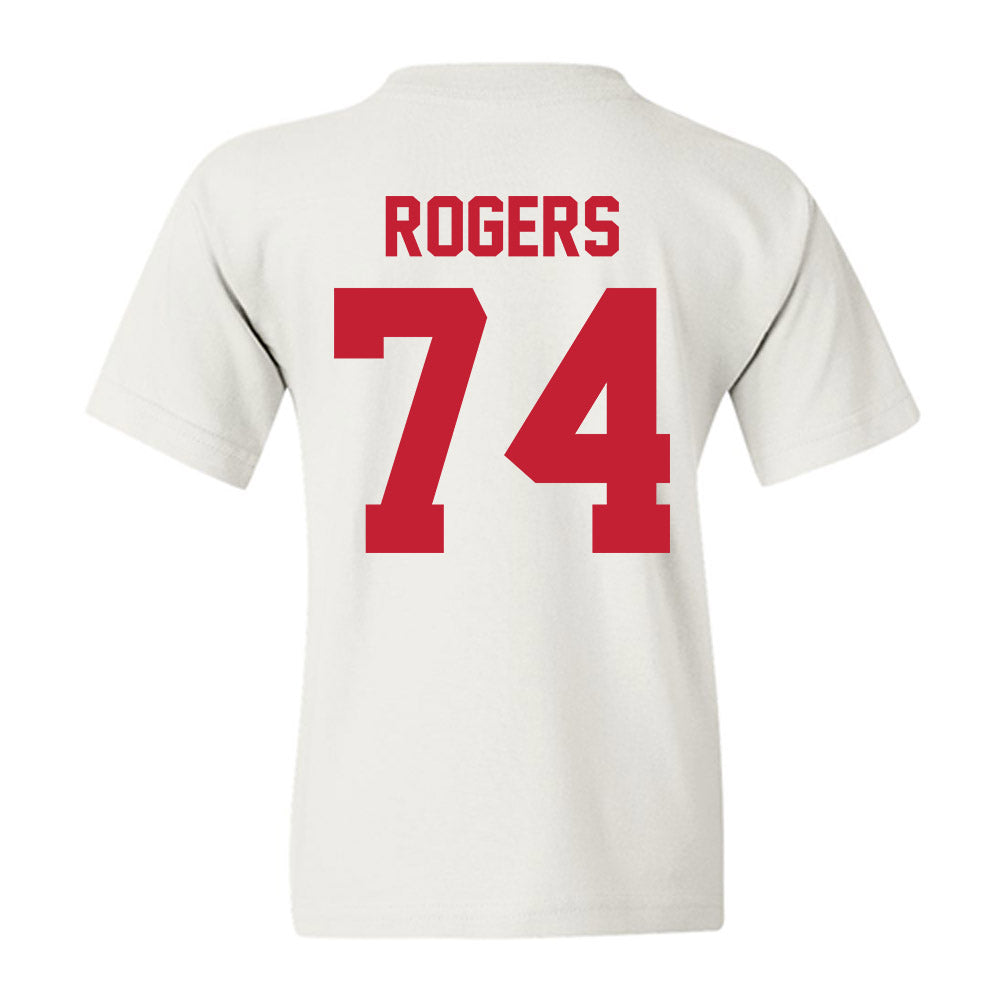 Ferris State - NCAA Football : Rashawn Rogers - Classic Shersey Youth T-Shirt-1