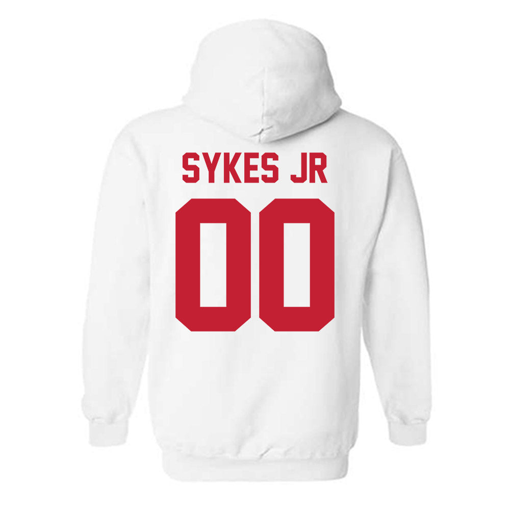 Ferris State - NCAA Football : Will Sykes Jr - Classic Shersey Hooded Sweatshirt-1