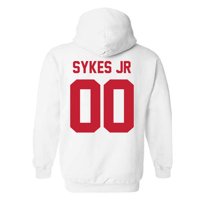 Ferris State - NCAA Football : Will Sykes Jr - Classic Shersey Hooded Sweatshirt-1