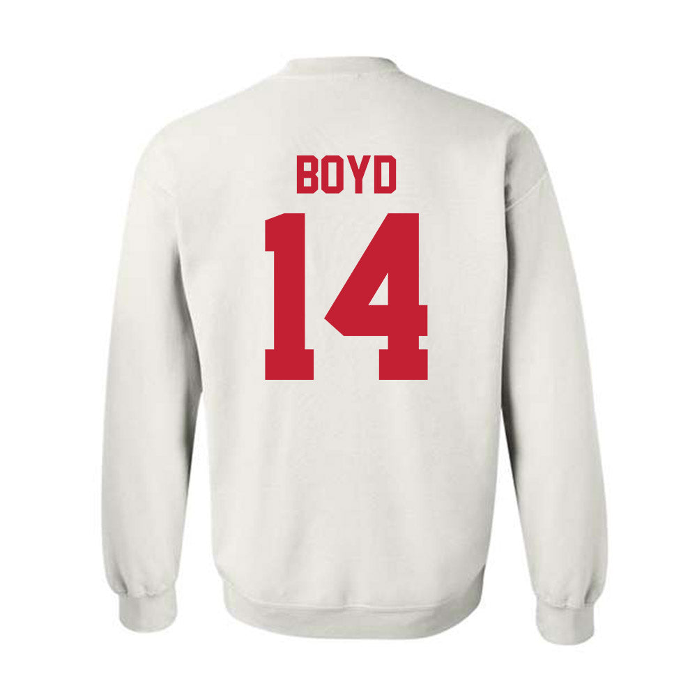 Ferris State - NCAA Football : Sincer Boyd - Classic Shersey Crewneck Sweatshirt-1