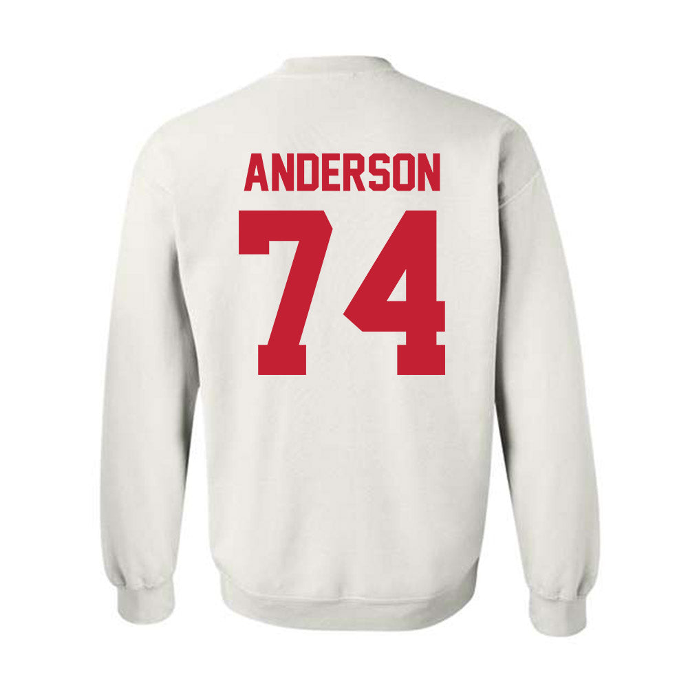 Ferris State - NCAA Football : Bobby Anderson - Classic Shersey Crewneck Sweatshirt-1