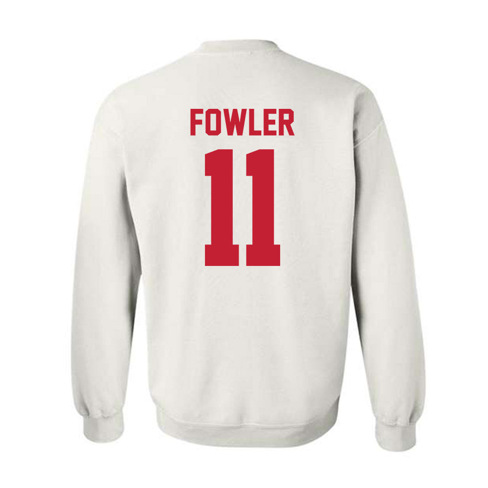 Ferris State - NCAA Football : Tyrone Fowler - Classic Shersey Crewneck Sweatshirt-1