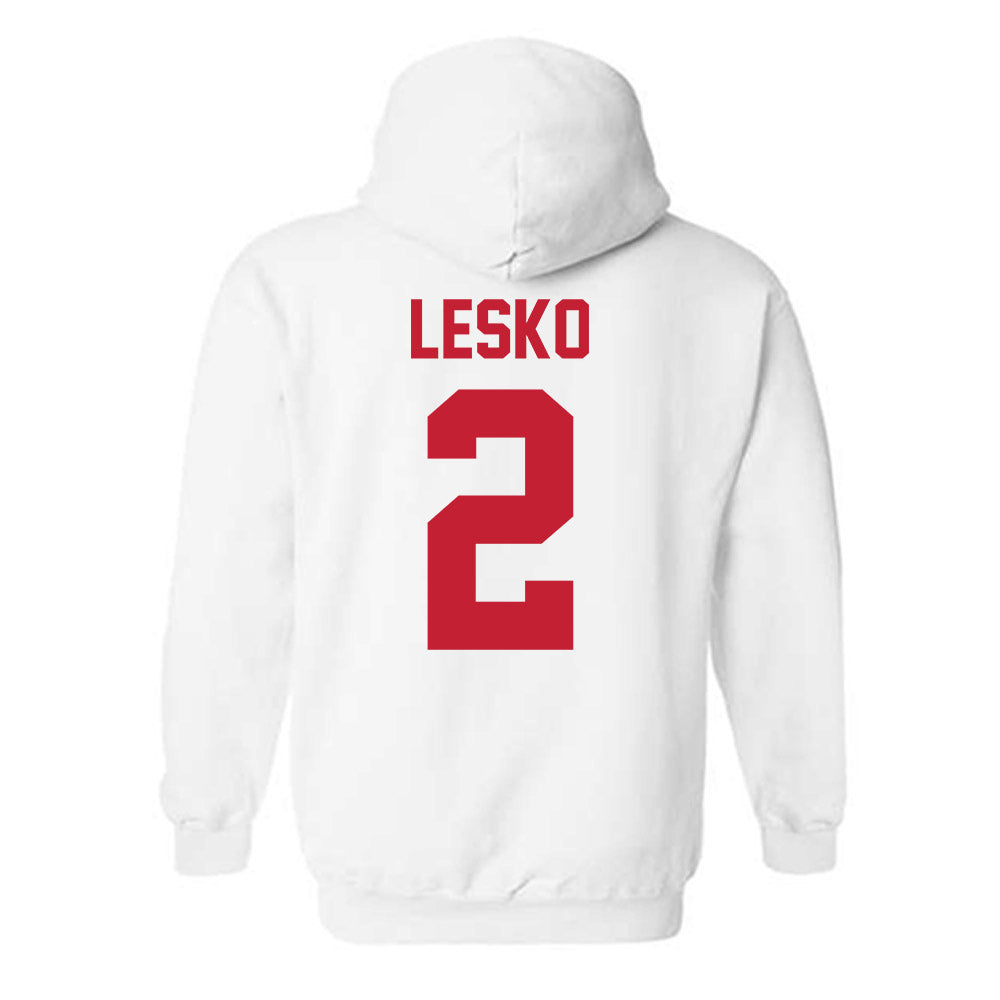 Ferris State - NCAA Football : Derek Lesko - Classic Shersey Hooded Sweatshirt-1