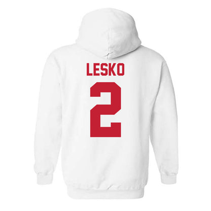 Ferris State - NCAA Football : Derek Lesko - Classic Shersey Hooded Sweatshirt-1